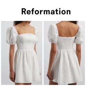 Reformation Malvina Linen Dress